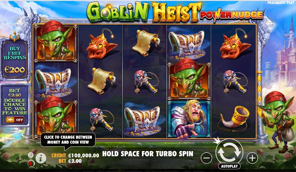 รีวิวสล็อตออนไลน์ Goblin Heist Powernudge Slot Online